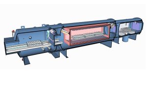 Gasbarre Multi-zone Furnace Illustration