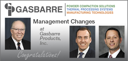 Management Changes at Gasbarre