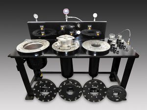 Five Station Vacuum Relief Valve Test Table