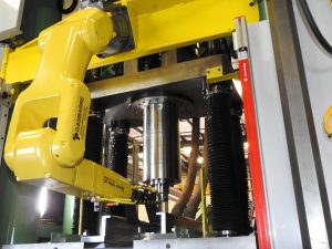 Gasbarre Fanuc Robotic Press Arm