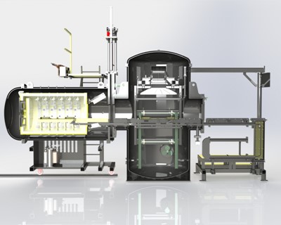 Dual Chamber Oil Quench Furnace