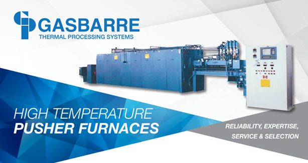 Gasbarre Thermal Processing Systems Ships High Temperature Pusher Furnace