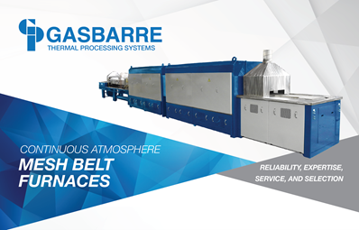 Do your products require an annealing or bright annealing process? Gasbarre has the perfect system for you!